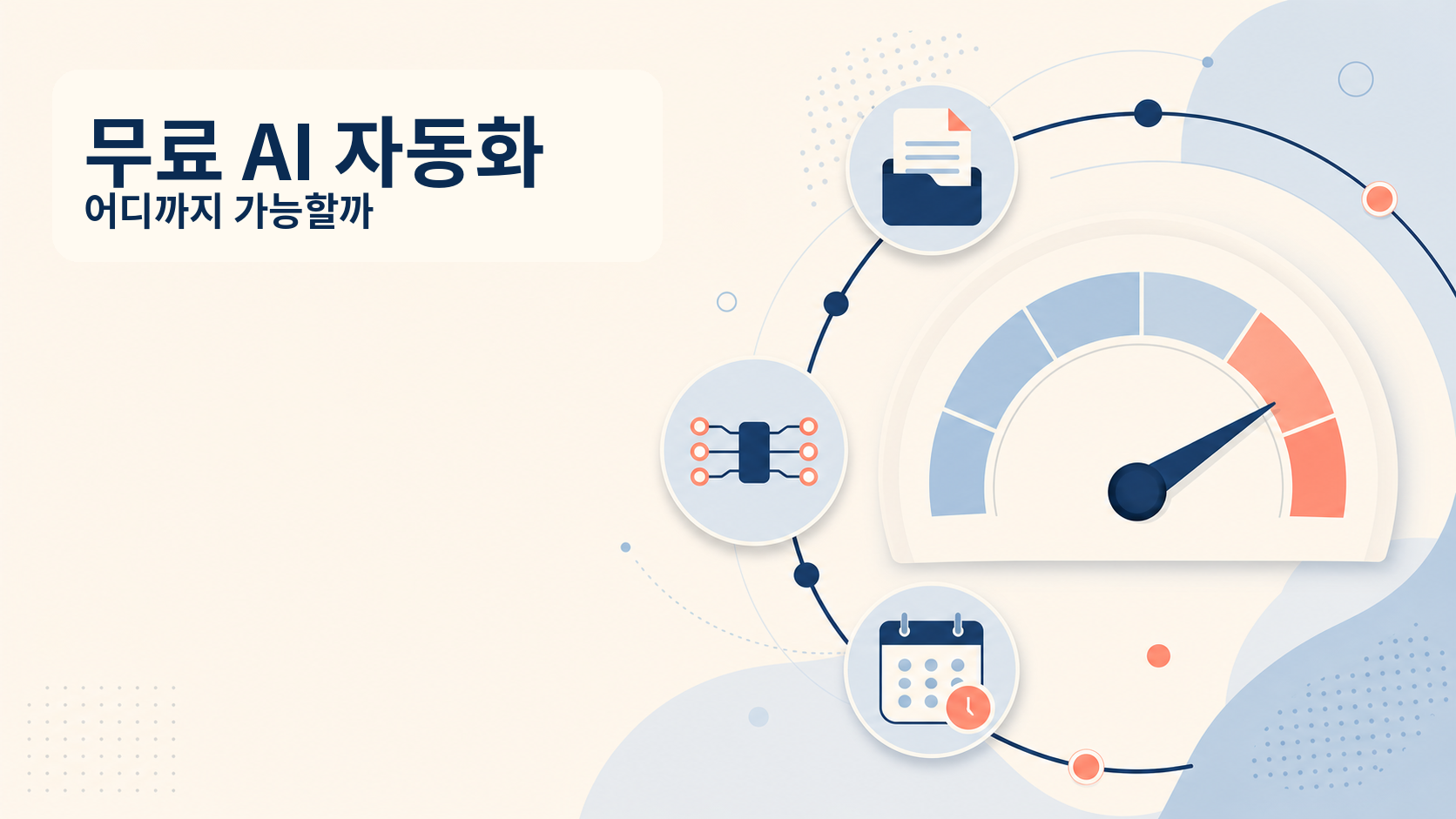 무료 AI 도구로 자동화를 시험할 때 확인할 제한